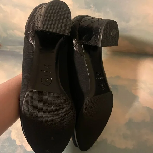 Chanel peep toe shoes 7.5 - Picture 7 of 10
